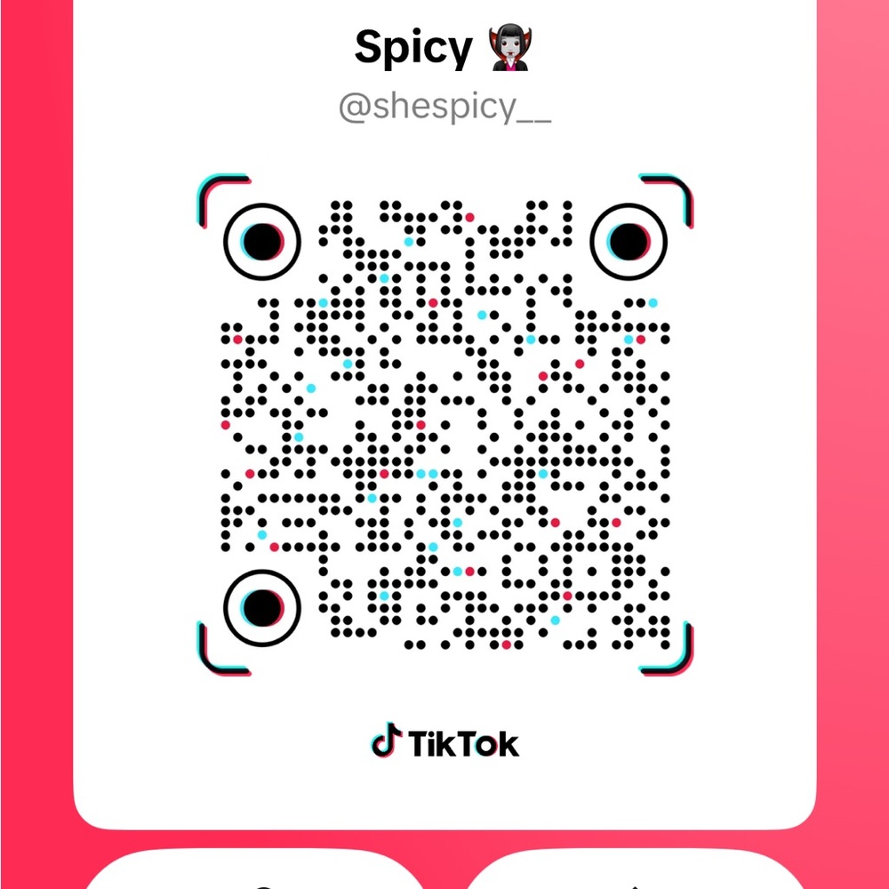 SPICY TikTok QR Code